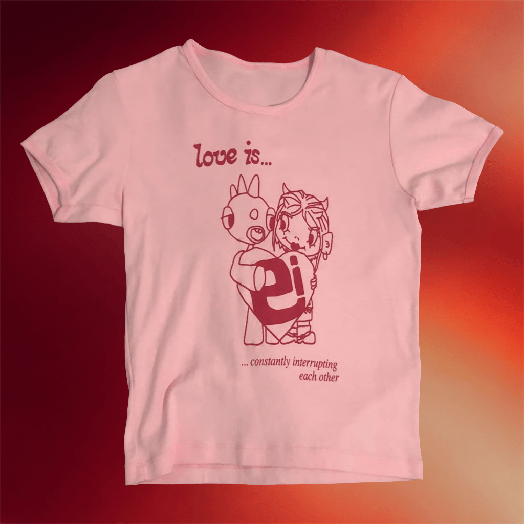 Emergency Intercom Merch Love Is T-Shirt Birthday Gifts For Girlfriend - Merchluma