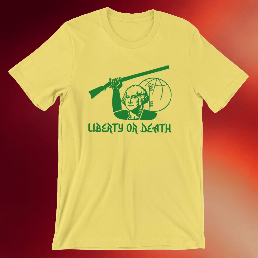 Forbidden Clothes Merch 2026 Liberty Or Death T-Shirt Patriotic Gifts Ideas - Merchluma