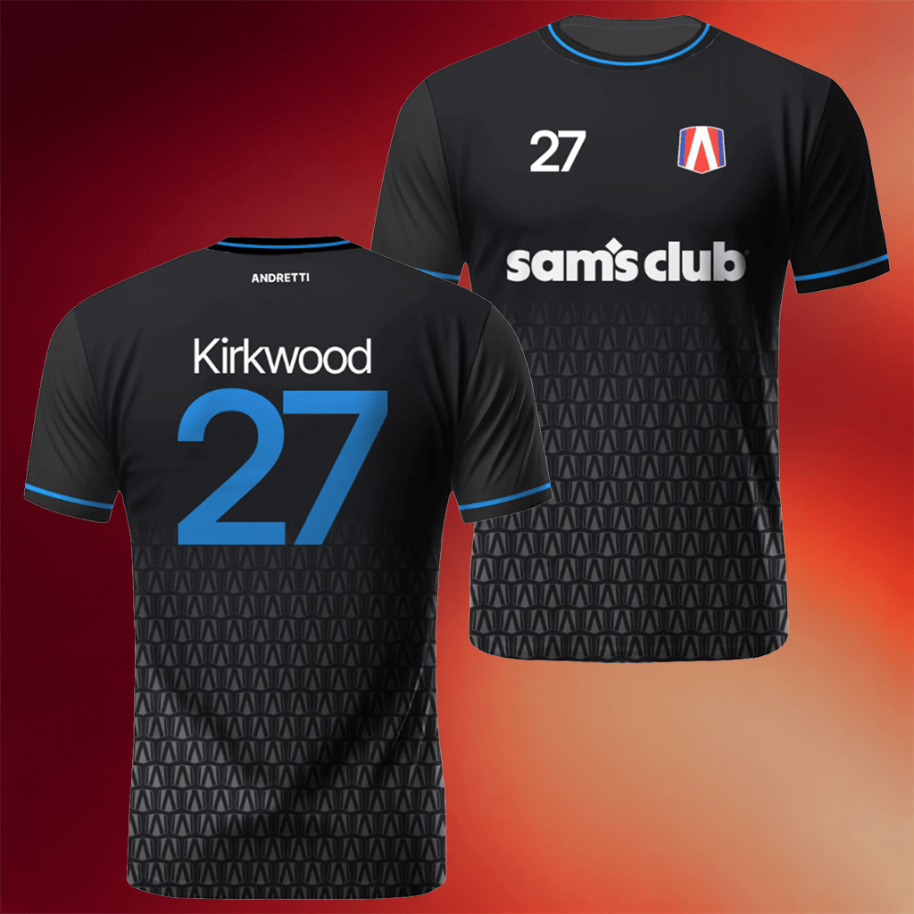 Andretti Merch 2026 Kyle Kirkwood Andretti #27 Sam's Club T-Shirt Best Gifts For Racing Fans - Merchluma