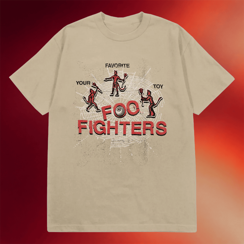 Foo Fighters Merch 2026 Your Favorite Toy Devil T-Shirt Present For Rock Band Lovers - Merchluma