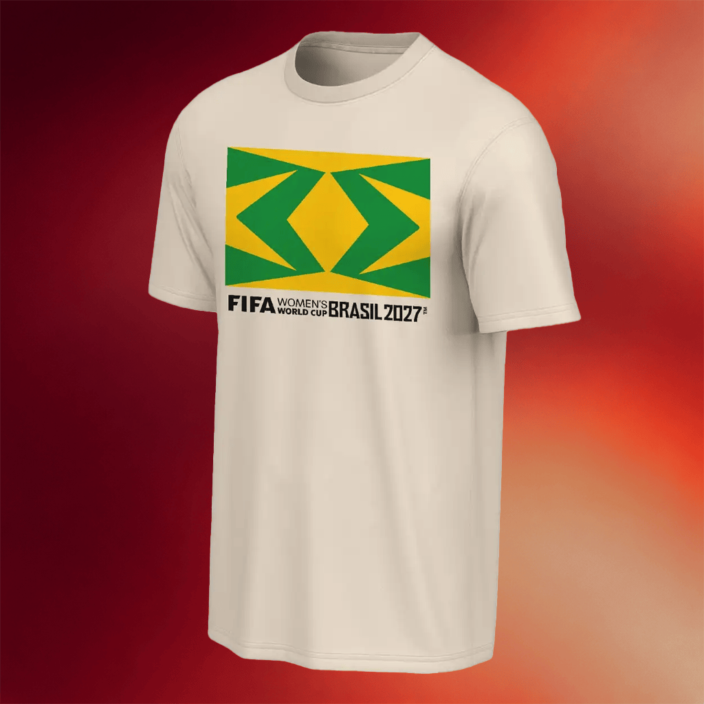 FIFA Merch 2027 Women's World Cup Brazil Banner T-Shirt Gift Ideas For Her - Merchluma