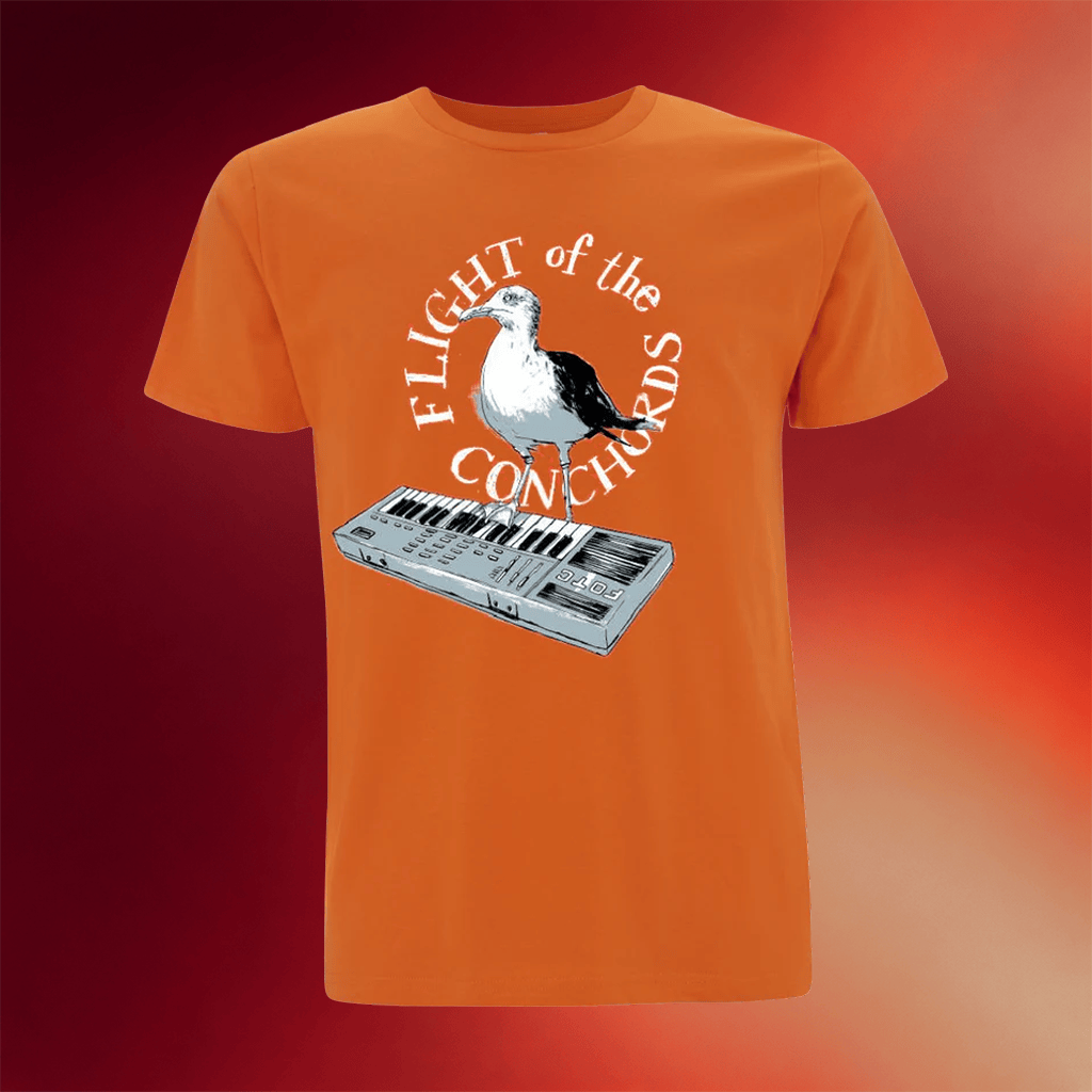 Flight Of The Conchords Merch 2026 Seagull T-Shirt Cool Gifts For Music Lovers - Merchluma