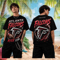 Personalized Atlanta Falcons Rise Up T-Shirt Atlanta Falcons Merch 2026 Gift For Football Fans - Merchluma
