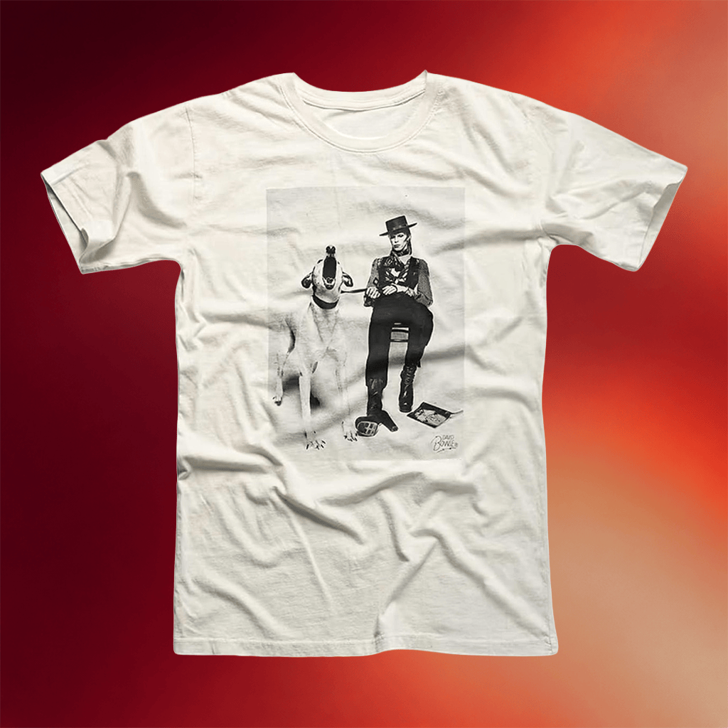 David Bowie Merch 2026 Diamond Dogs Photo T-Shirt Unique Gifts For Music Lovers - Merchluma