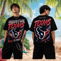 Personalized Houston Texans Bulls On Parade T-Shirt 2026 Houston Texans Merch Football Fan Gift - Merchluma