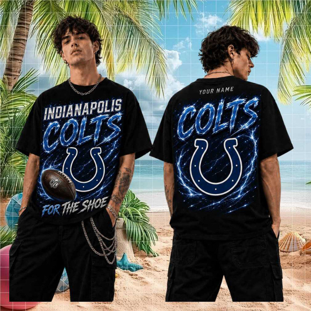 Personalized Indianapolis Colts For The Shoe T-Shirt Colts Merch 2026 Present For Football Fans - Merchluma