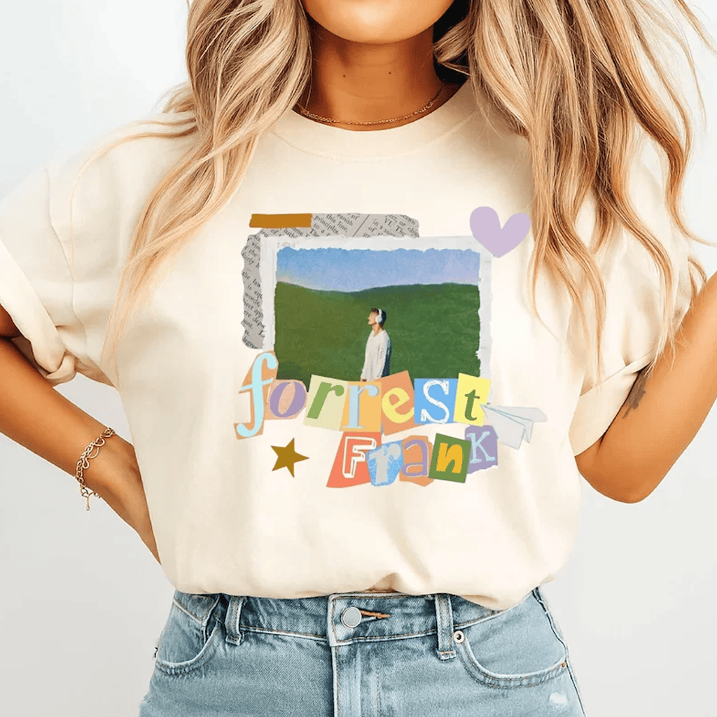 Forrest Frank Merch 2026 The Jesus Generation Tour T-Shirt Forrest Frank Concert Merch Fan Gift - Merchluma