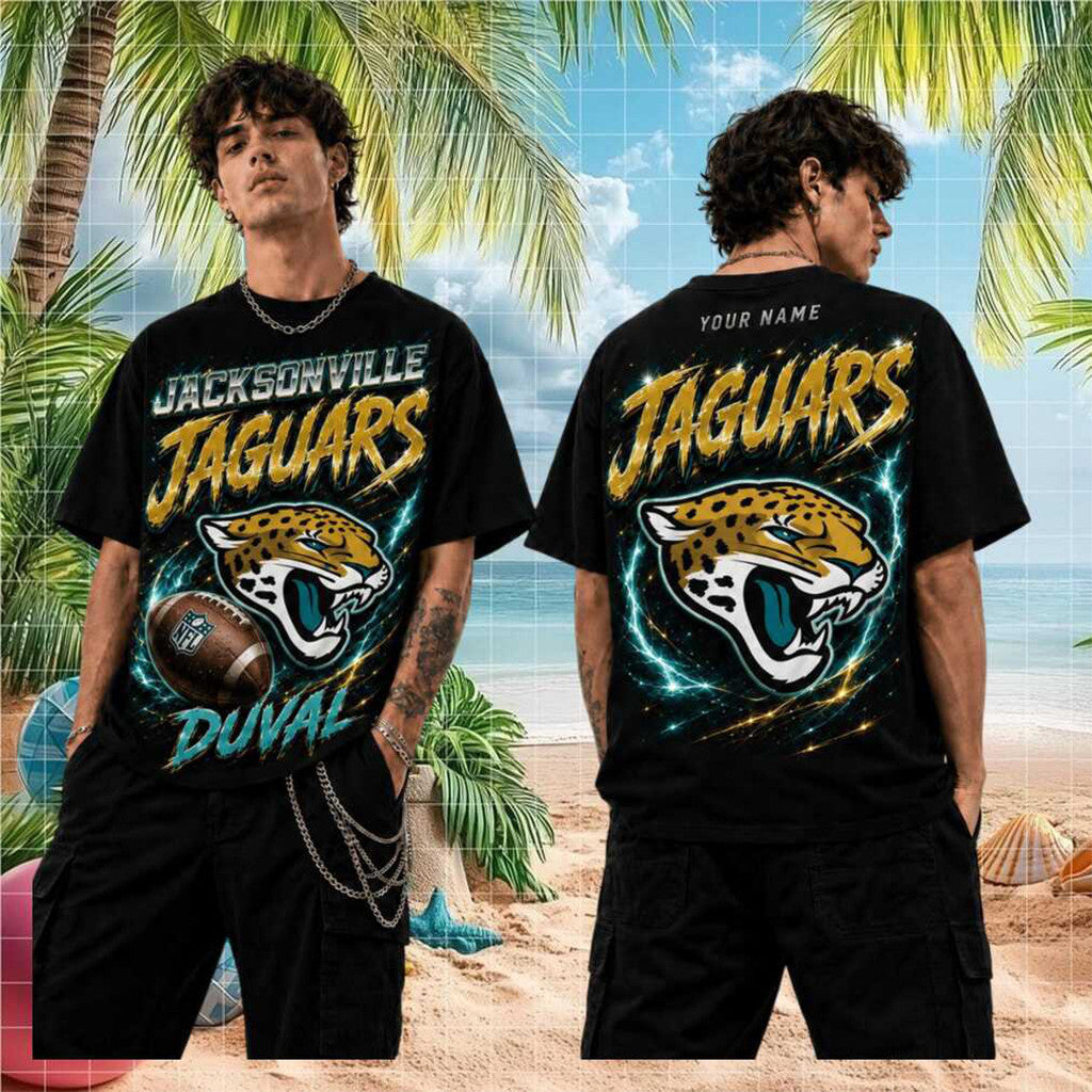 Personalized Jacksonville Jaguars Duval 2026 T-Shirt Jaguars Merch Gift For Football Lovers - Merchluma