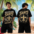 Personalized New Orleans Saints Who Dat T-Shirt Saints Merch 2026 Gifts For Football Fans - Merchluma