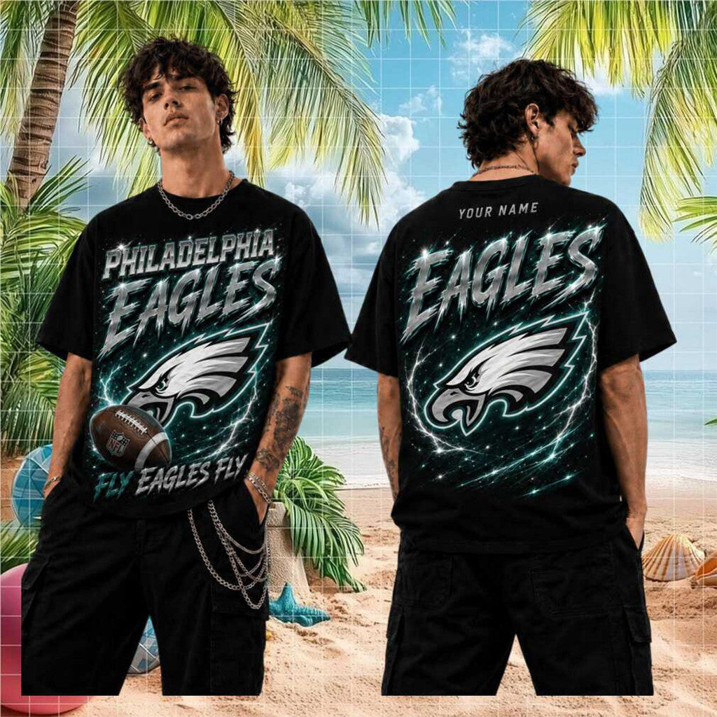 Personalized Philadelphia Eagles Football Team Fly Eagles Fly Vintage Shirt Philly Eagles Merch - Merchluma