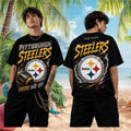 Personalized Pittsburgh Steelers Here We Go 2026 T-Shirt Steelers Merch Football Lover Gifts - Merchluma