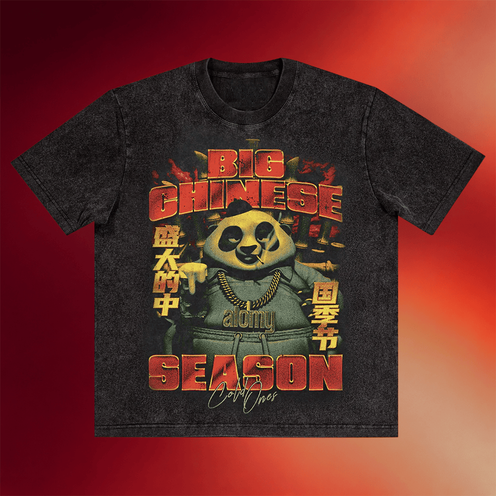 Cold Ones Merch Big Chinese Season Cold Ones Wash T-Shirt Gifts For Podcast Fans - Merchluma