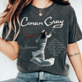 Conan Gray Merch 2026 Conan Gray Wishbone Setlist T-Shirt Conan Gray Shirt Gifts For Fans - Merchluma