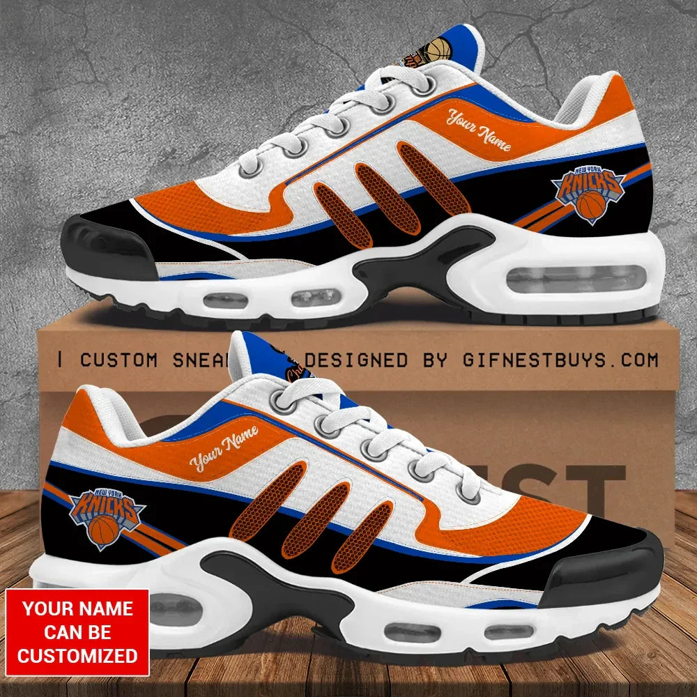 Personalized New York Knicks Finals Champions 2026 Shoes Knicks Merch Brother Gifts - Merchluma