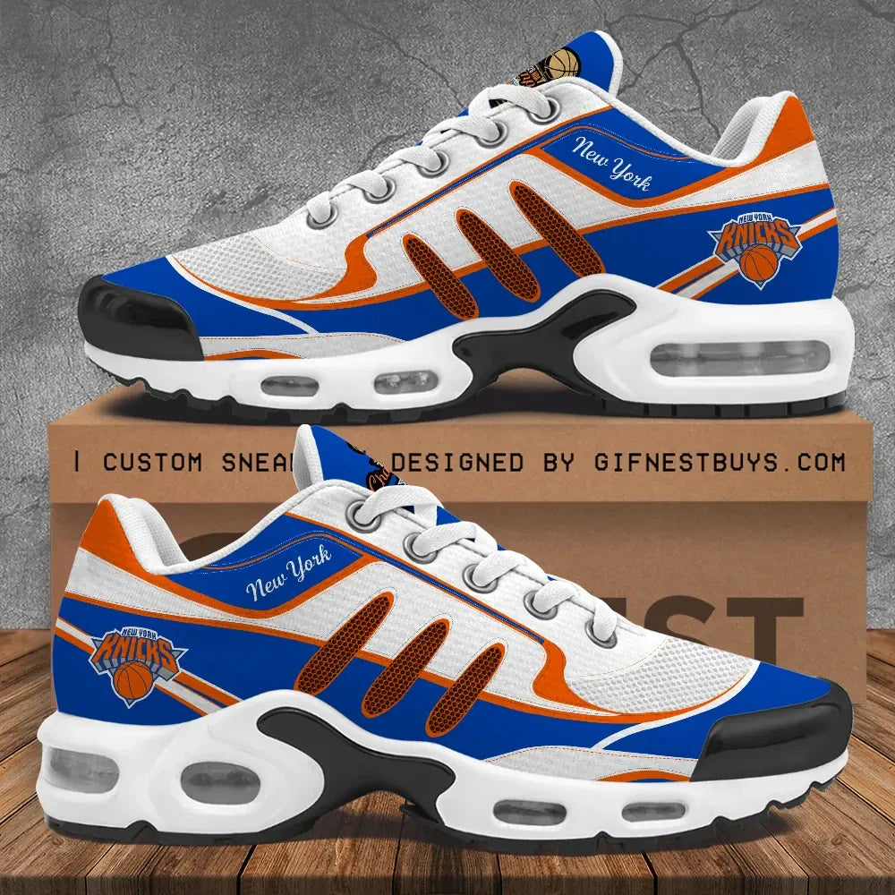 New York Knicks Finals Champions 2026 Sneakers New York Basketball Shoes Gifts For Fans - Merchluma