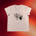 CaseOh Merch 2026 CaseOh's Cherub V-Neck T-Shirt For Women's Gifts For Gamer Fans - Merchluma