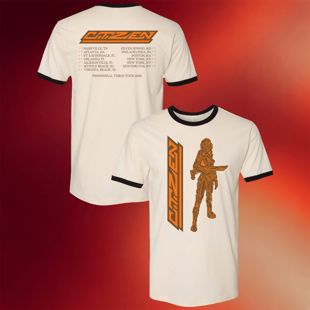 Citizen Band Merch Graphik 25 Tour T-Shirt Citizen Shirt Gifts For Son Rock Lovers - Merchluma