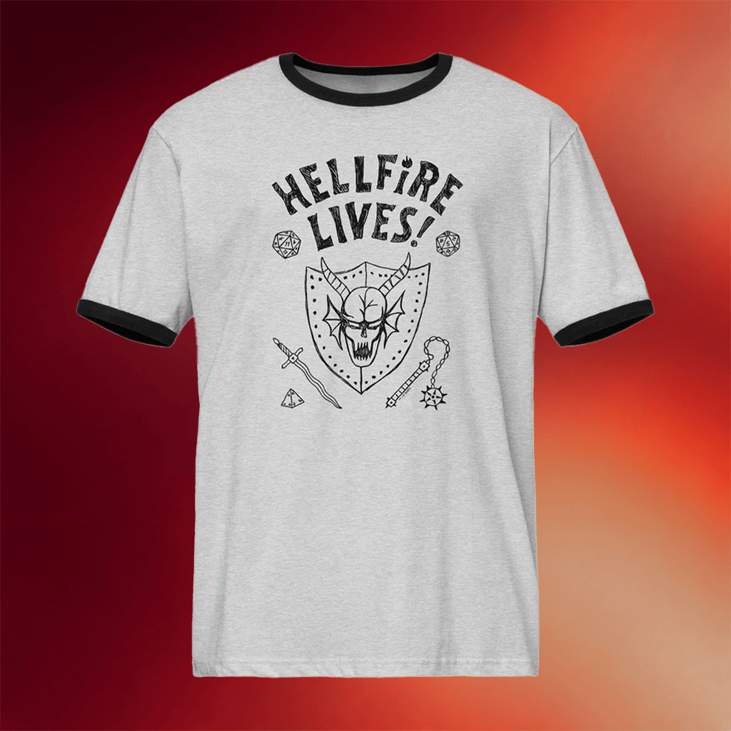 El Lives Dustin Shirt Dustin Hellfire Lives Shirt Stranger Things Merch Gifts For Brother - Merchluma