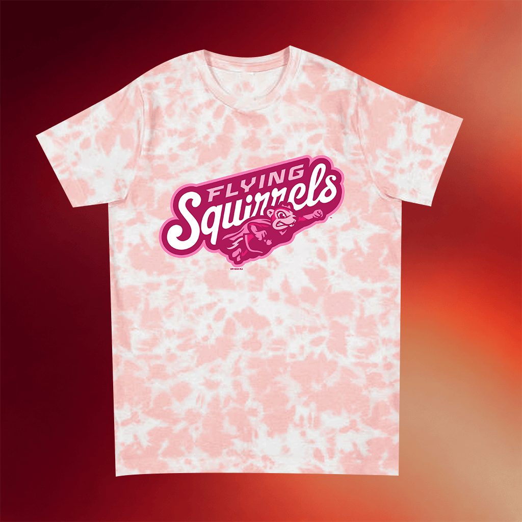 Flying Squirrels Merch Richmond Flying Squirrels Nutasha Tie-Dye T-Shirt Gifts For Besties - Merchluma