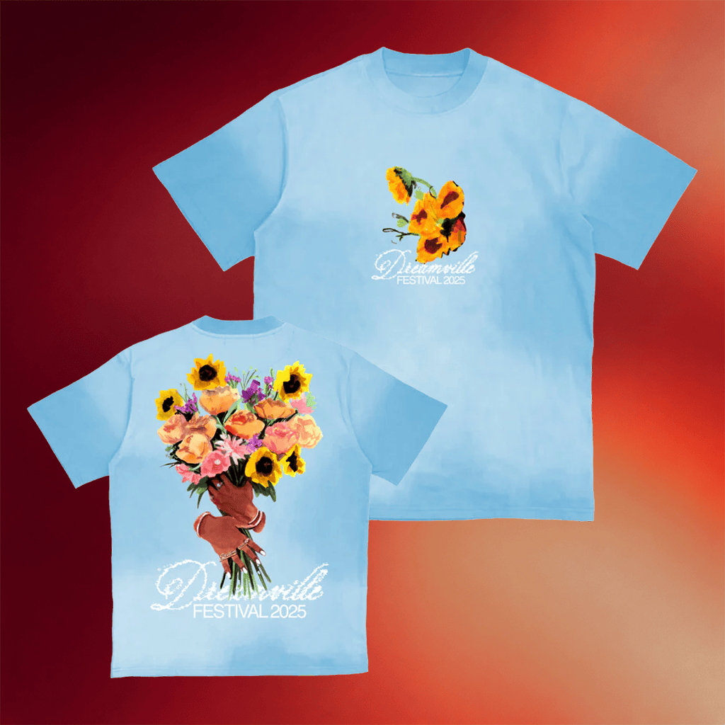 Dreamville Festival Merch DV 25 Bouquet T-Shirt Gifts For Hip Hop Fans - Merchluma