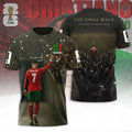 Cristiano Ronaldo Merch Cristiano Ronaldo The Final Walk T-Shirt Gift Ideas For Him - Merchluma