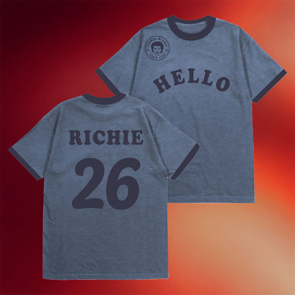 Lionel Richie Merch 2026 Hello T-Shirt Lionel Richie Tour Merch Present For Music Lover - Merchluma