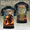 Iron Maiden 2026 World Tour T-Shirt Run For Your Lives Shirt Gifts Ideas - Merchluma