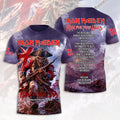 Iron Maiden 2026 World Tour T-Shirt Iron Maiden Merch Present For Brother - Merchluma