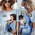 Elvis Presley King Of Pop Rock And Roll T-Shirt Elvis Presley Merch Gift For Country Fans - Merchluma