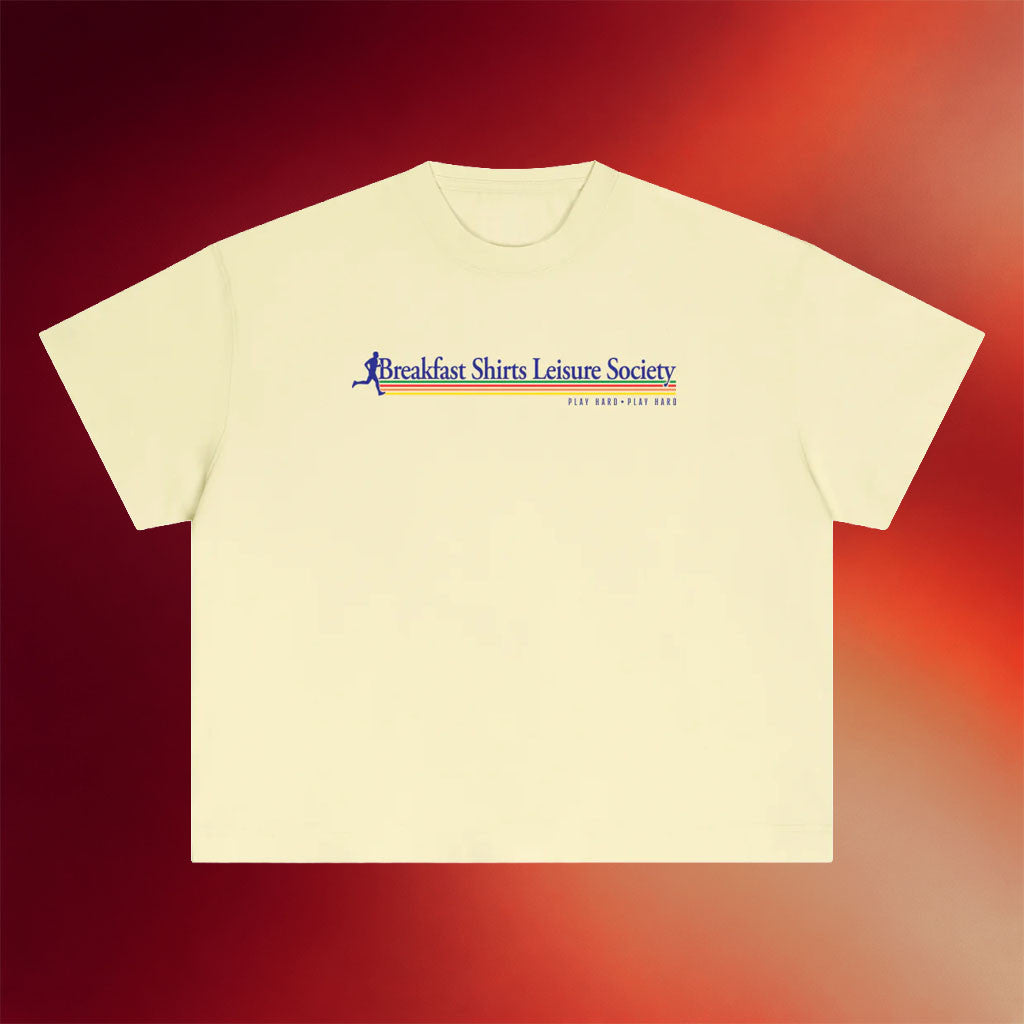 Breakfast Shirts Merch 2026 Breakfast Shirts Leisure Society Shirt Play Hard Play Hard T-Shirt - Merchluma