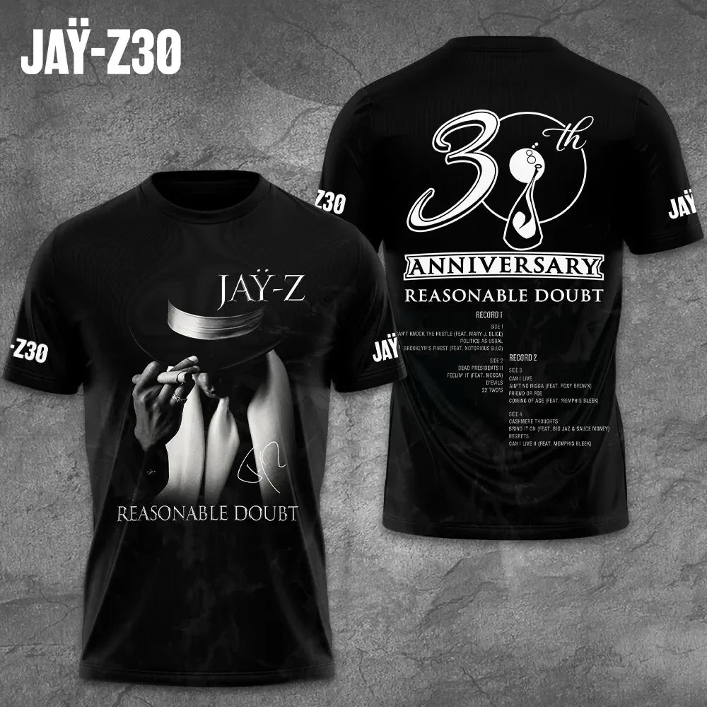 Jay-Z30 Anniversary Reasonable Doubt T-Shirt Jay-Z30 Merch Gift For Brother - Merchluma