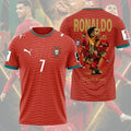 Cristiano Ronaldo X Portugal National Football Team Merch Portugal Soccer Fan Gift Ideas - Merchluma