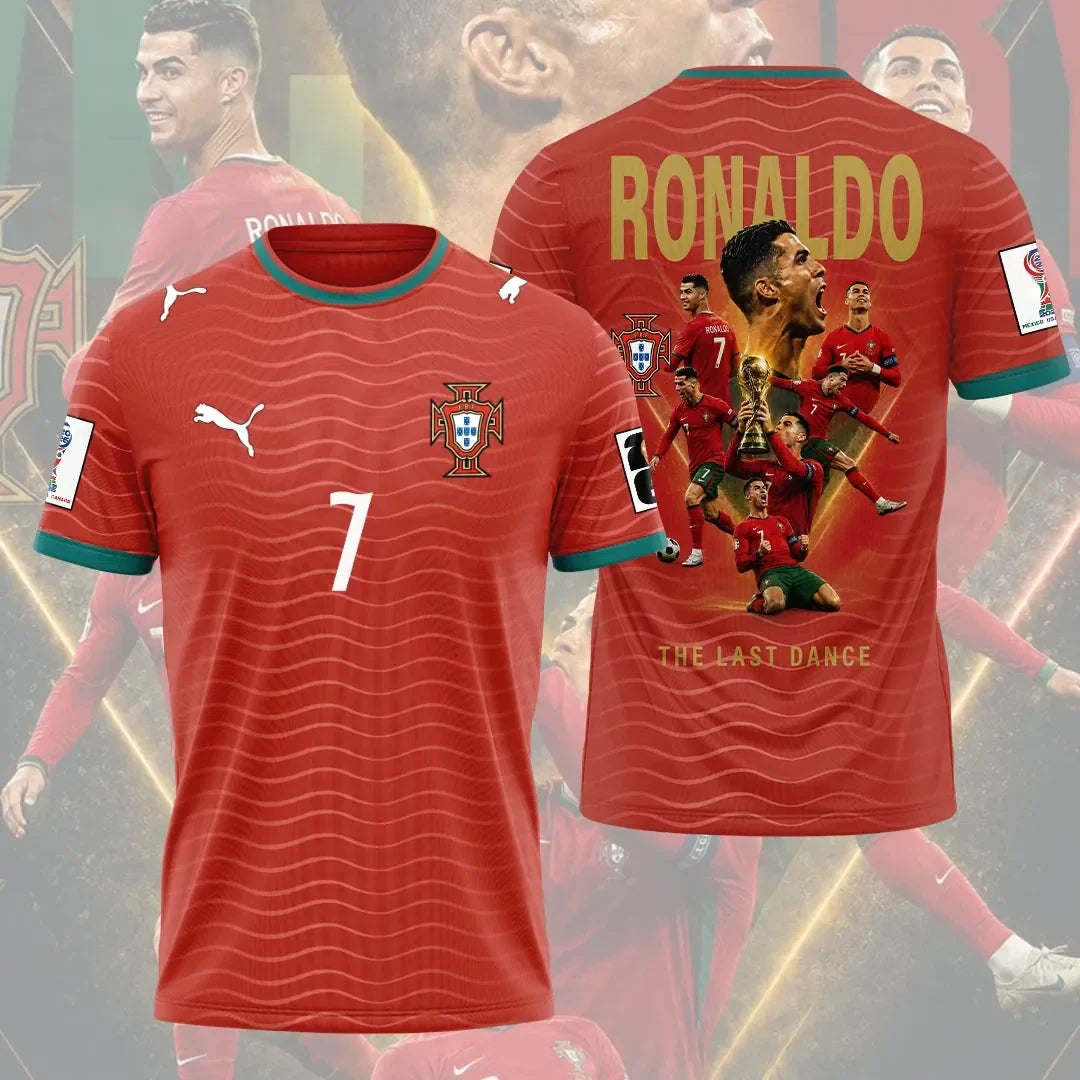 Cristiano Ronaldo X Portugal National Football Team Merch Portugal Soccer Fan Gift Ideas - Merchluma