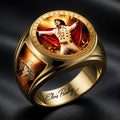 Elvis Presley King Of Pop Rock And Roll Ring Elvis Presley Merch Birthday Gift For Him - Merchluma