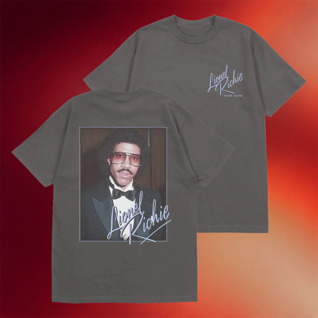 Lionel Richie Merch 2026 Portrait T-Shirt Lionel Richie Tour Merch Best Gift For Music Lover - Merchluma
