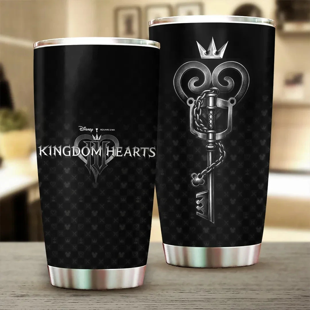 Kingdom Hearts IV Tumbler Cup Kingdom Hearts Merch Best Gifts For Husband - Merchluma
