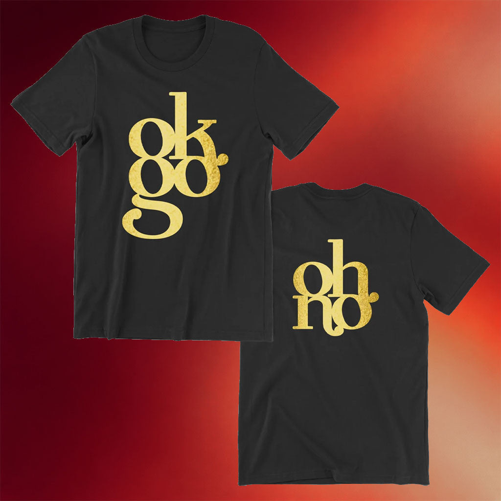 OK Go Merch 2026 Oh No Certified Gold T-Shirt Gifts For Rock Music Lovers - Merchluma