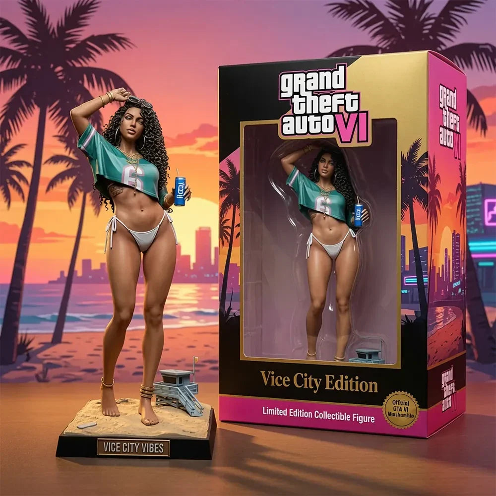 Grand Theft Auto VI Merch GTA 6 Cover Girl Funko Pop Present Ideas For Her - Merchluma