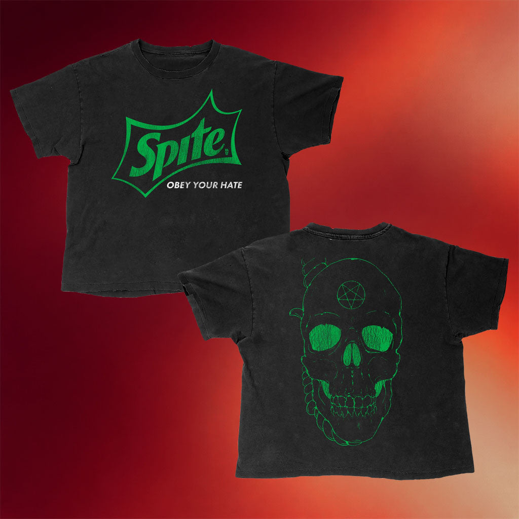 Spite Cult Merch 2026 Obey Your Hate Sprite T-Shirt Best Gifts For Music Lovers - Merchluma