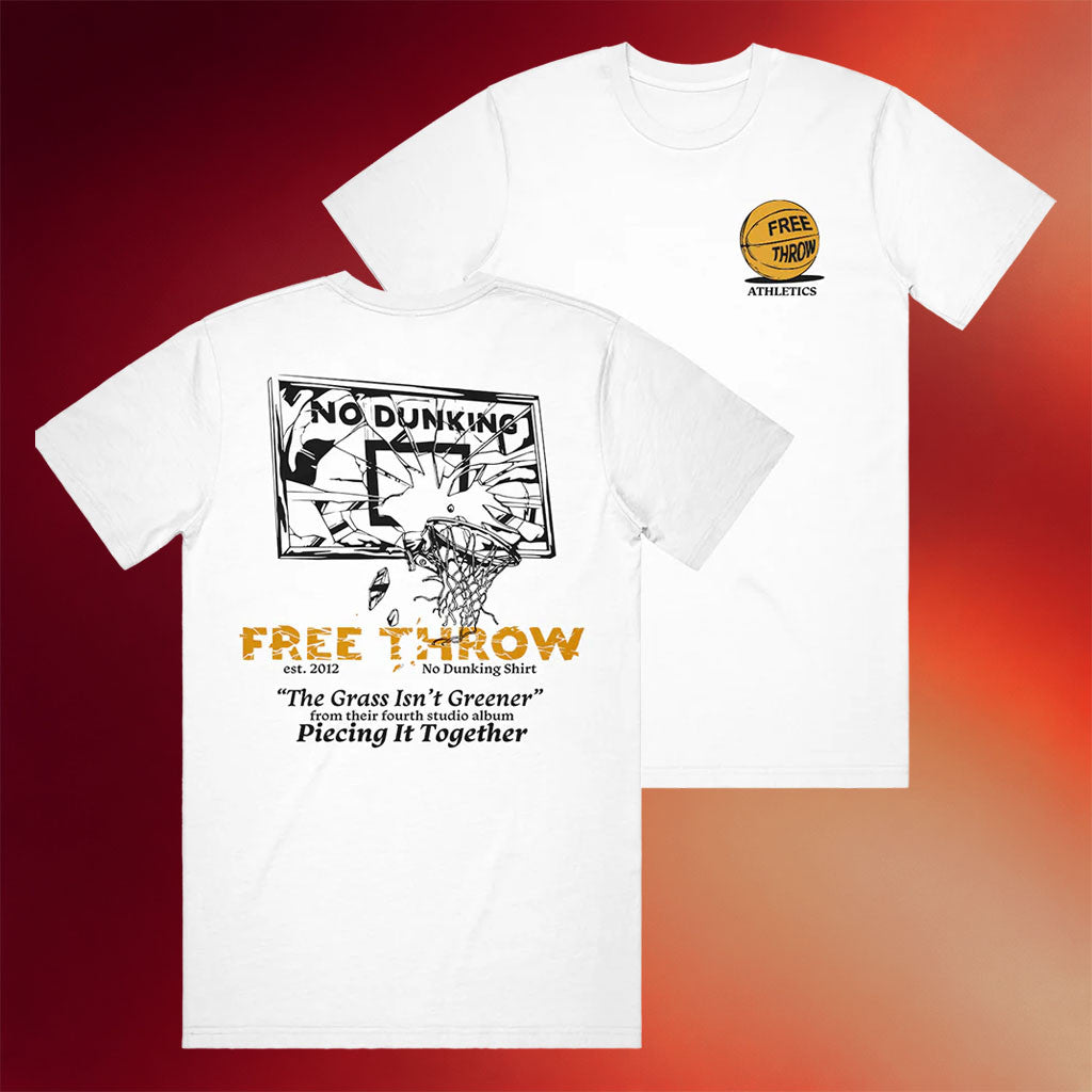 Free Throw Merch 2026 No Dunking T-Shirt Free Throw Shirt Gift Ideas For Boyfriend - Merchluma