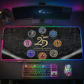 Kingdom Hearts Merch 25th Anniversary Gaming Desk Mat Unique Gifts For Fans - Merchluma