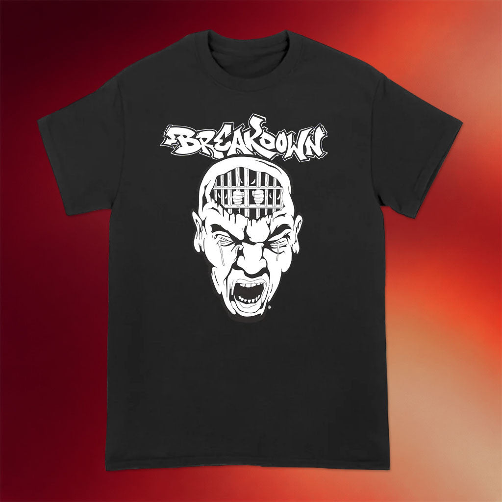 All In Merch 2026 Breakdown Mayo Skull T-Shirt Breakdown Merch Gift For Band Fans - Merchluma