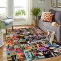 Elvis Presley Merch Elvis Presley King Of Rock And Roll Rug Present For Home Decor - Merchluma