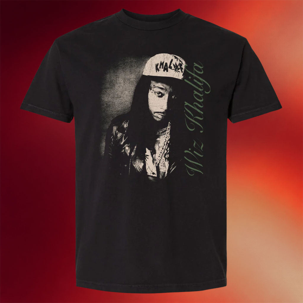 Wiz Khalifa Merch 2026 WK Photo T-Shirt Best Gift For Rapper Fans - Merchluma
