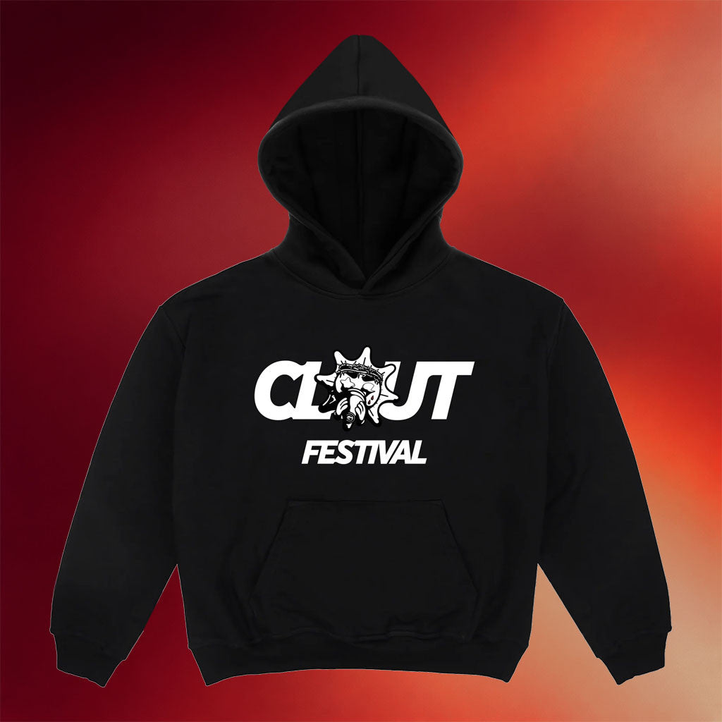 CLOUT Festival Merch 2026 GloGang X CLOUT Hoodie Gift Ideas For Music Lovers - Merchluma
