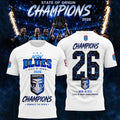New South Wales Blues 2026 State Of Origin Champions T-Shirt NSW Blues Merch Brothers Gifts - Merchluma