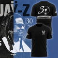 New York Yankees X JAY Z 30Th Anniversary Reasonable Doubt Black Shirt JAY Z Merch Gift For Fan - Merchluma