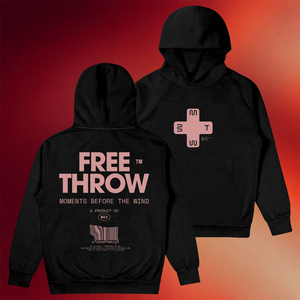 Free Throw Merch 2026 Micrographic Hoodie Free Throw Hoodie Cool Gift For Band Fans - Merchluma