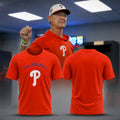 2026 Philadelphia Phillies Red T-Shirt Phillies Merch Unique Gift For Baseball Fans - Merchluma