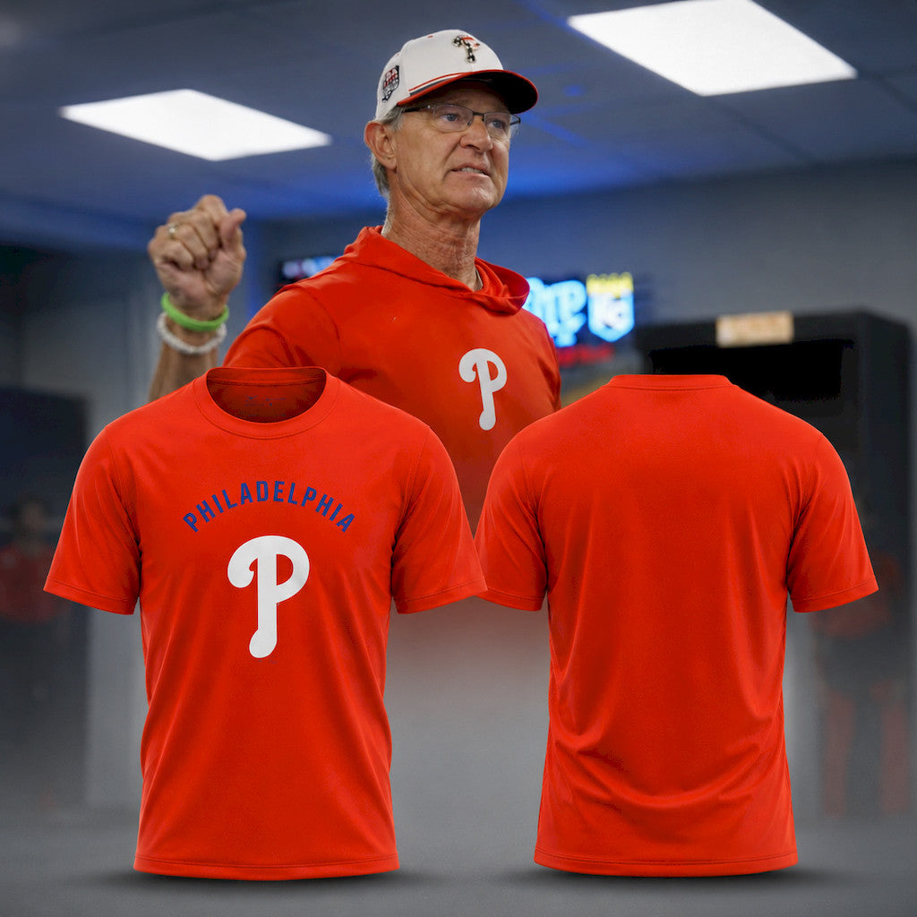 2026 Philadelphia Phillies Red T-Shirt Phillies Merch Unique Gift For Baseball Fans - Merchluma